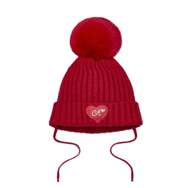 Little A Kamila vibrant red