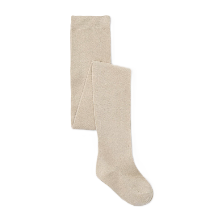 Mayoral baby metallic tights tapioca