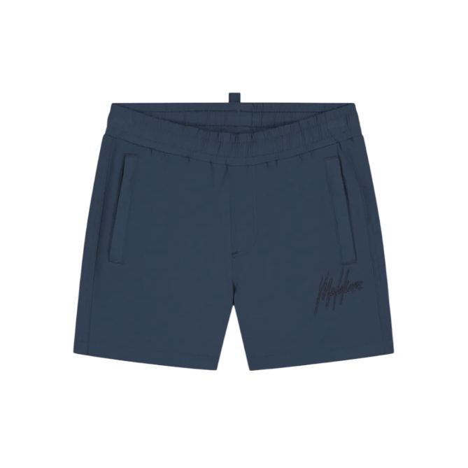 Malelions Junior Signature Swim Shorts Navy