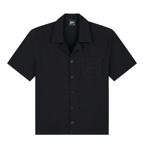 Malelions Junior Waffle Shirt Black