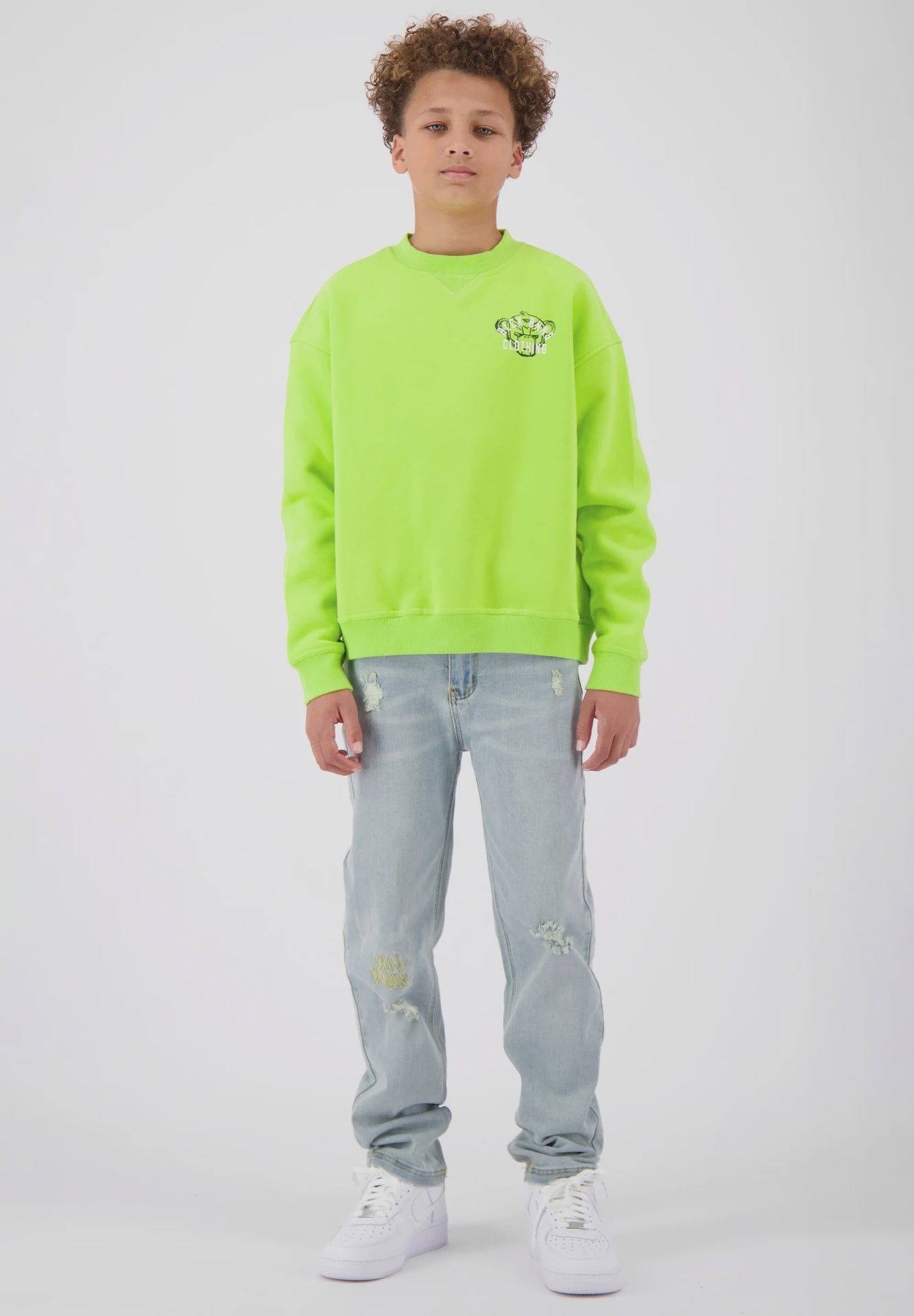 Black Bananas ARCH CONVOY CREWNECK - Sweater - lime