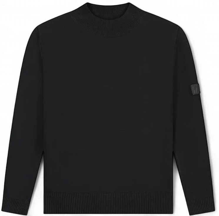 Malelions Junior Knitted Sweater zwart