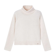 Mayoral Basic knitting turtleneck beige