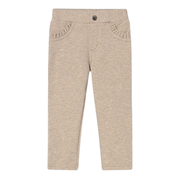 Mayoral Fleece basic trousers beige