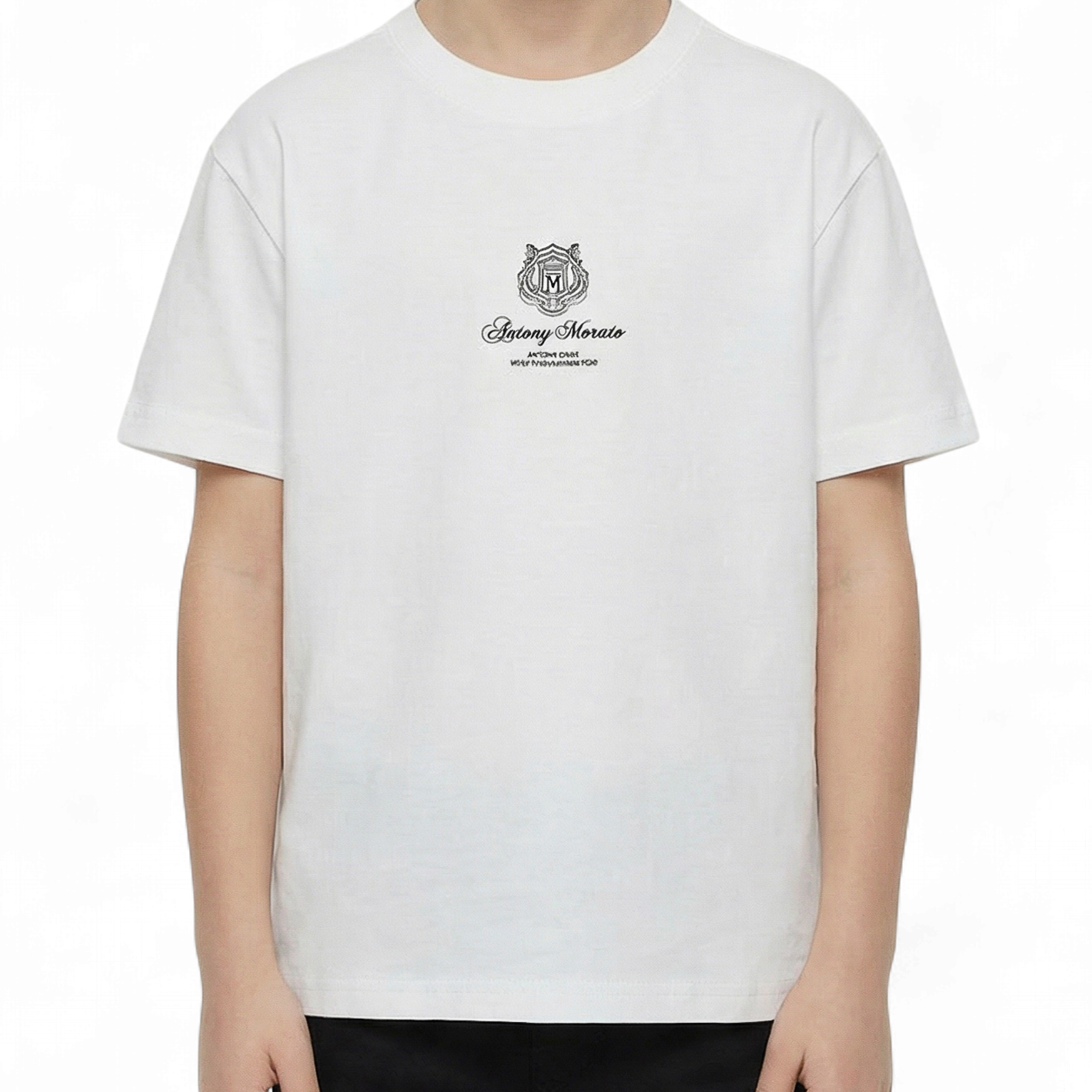 Antony Morato jongens tshirt wit met opdruk