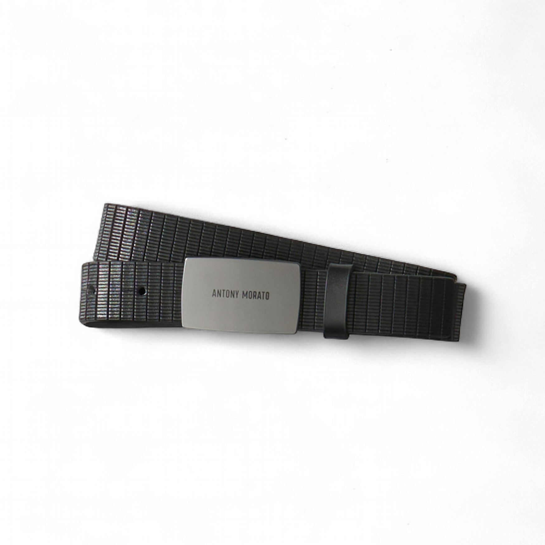 Antony Morato jongens riem zwart buckel