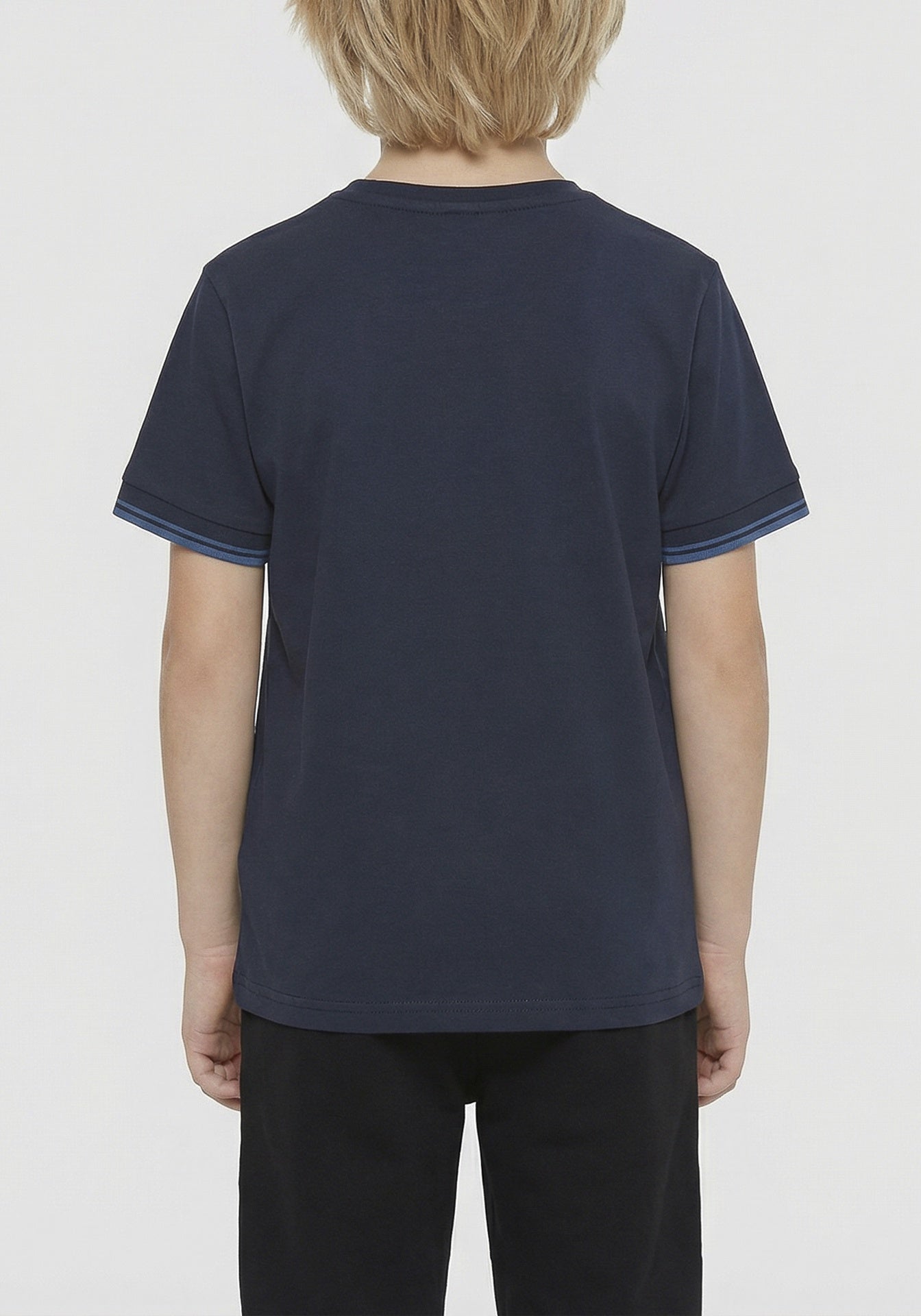 Antony Morato jongens tshirt donker blauw opdruk