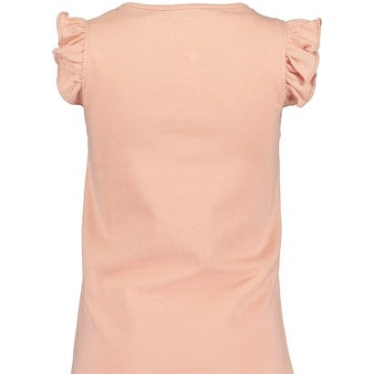 Blue Seven meisjes tshirt roze flamingo