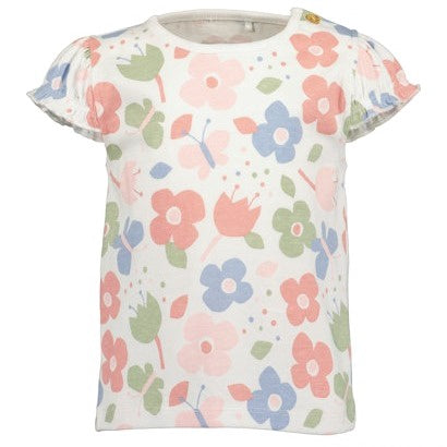Blue seven baby meisjes tshirt bloemen