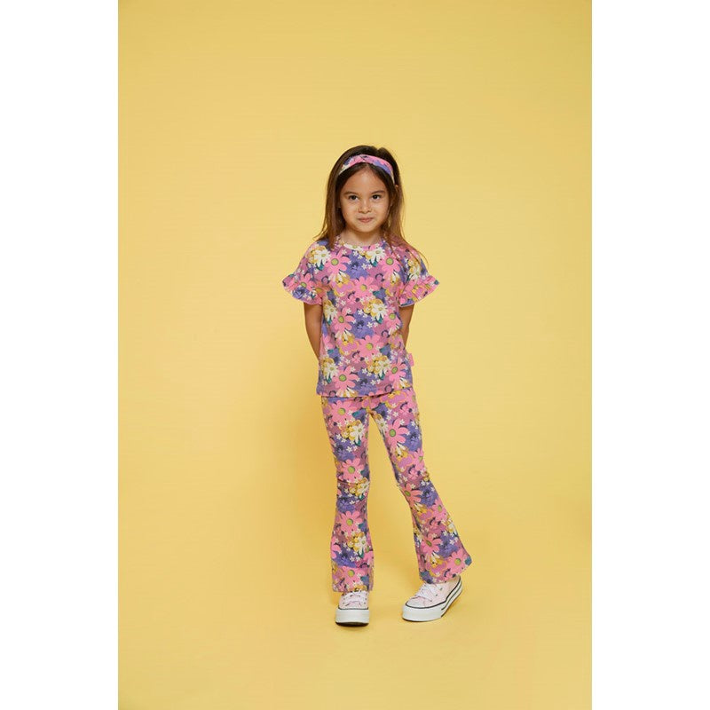 Jubel T-shirt AOP - Rolling into Spring bloemen
