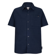 Retour jongens blouse korte mouw donker blauw Reinout
