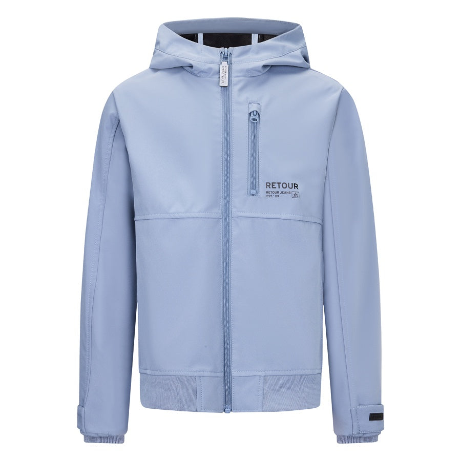 Retour jongens jas licht blauw Jim