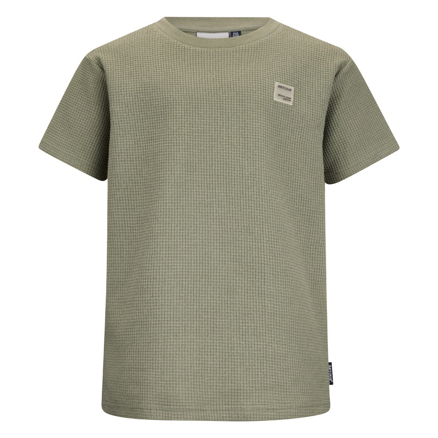 Retour jongens shirt groen Kieran