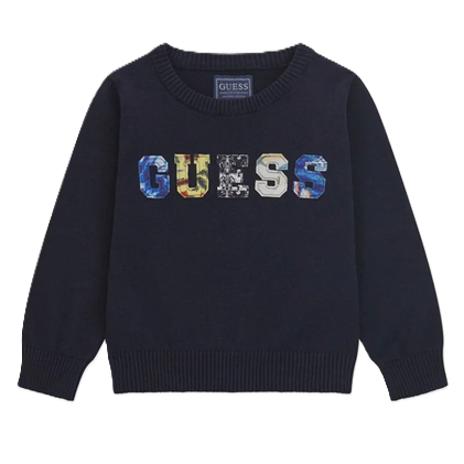Guess sweater blauw