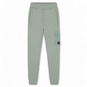 Malelions Junior Nylon Zak Joggingbroek | Agave Groen