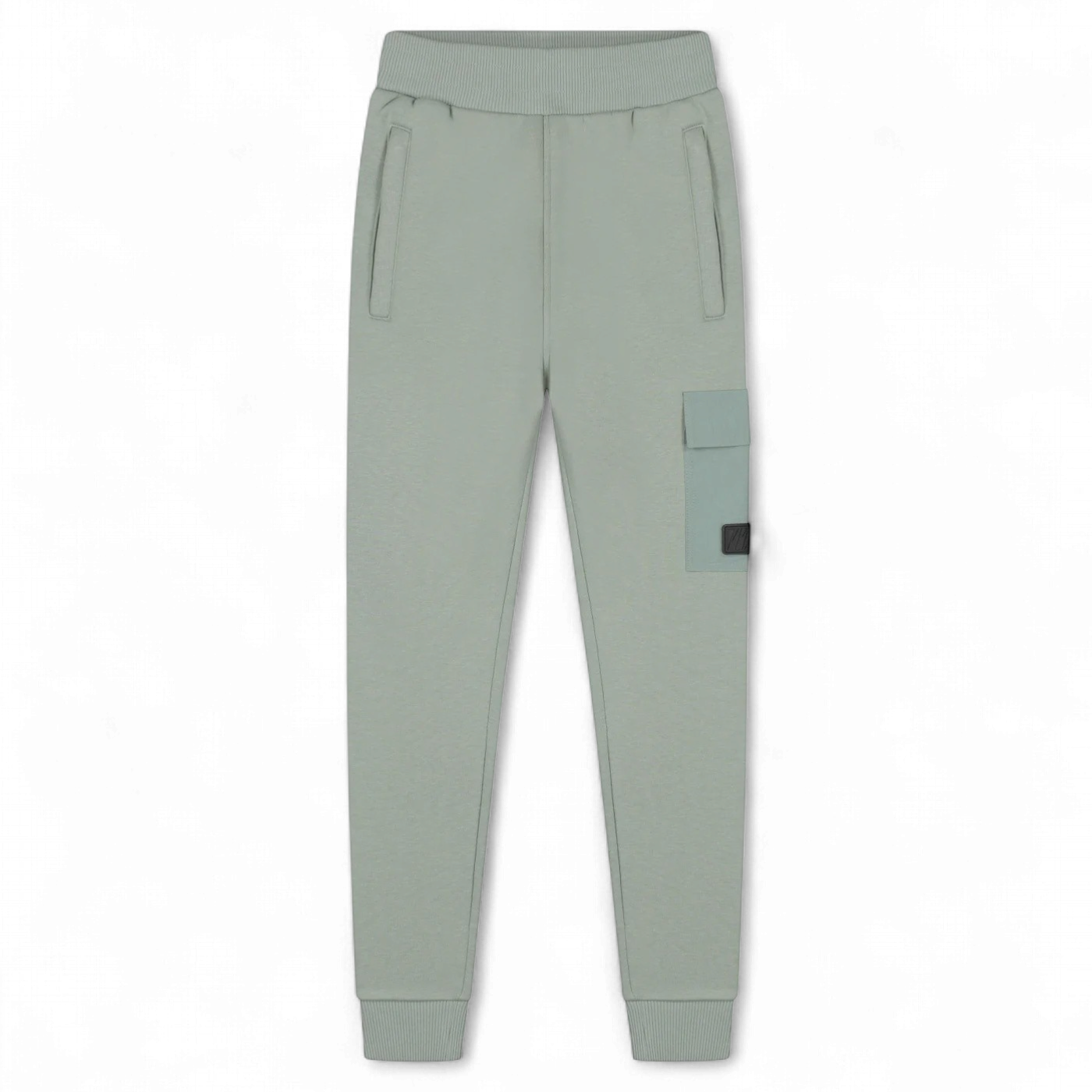 Malelions Junior Nylon Zak Joggingbroek | Agave Groen