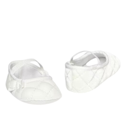 Mayoral Babyschoen ballerina velvet wit