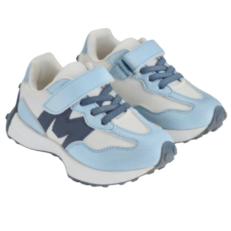 Mitch & Son Sky Blue Runner Trainers