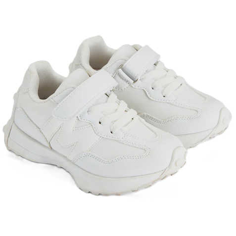 Mitch & Son White 514 Trainers
