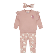 Dirkje Meisjes set met Trui  Mauve