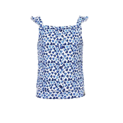 LOOXS Little Zomerse top Kobalt hartjes