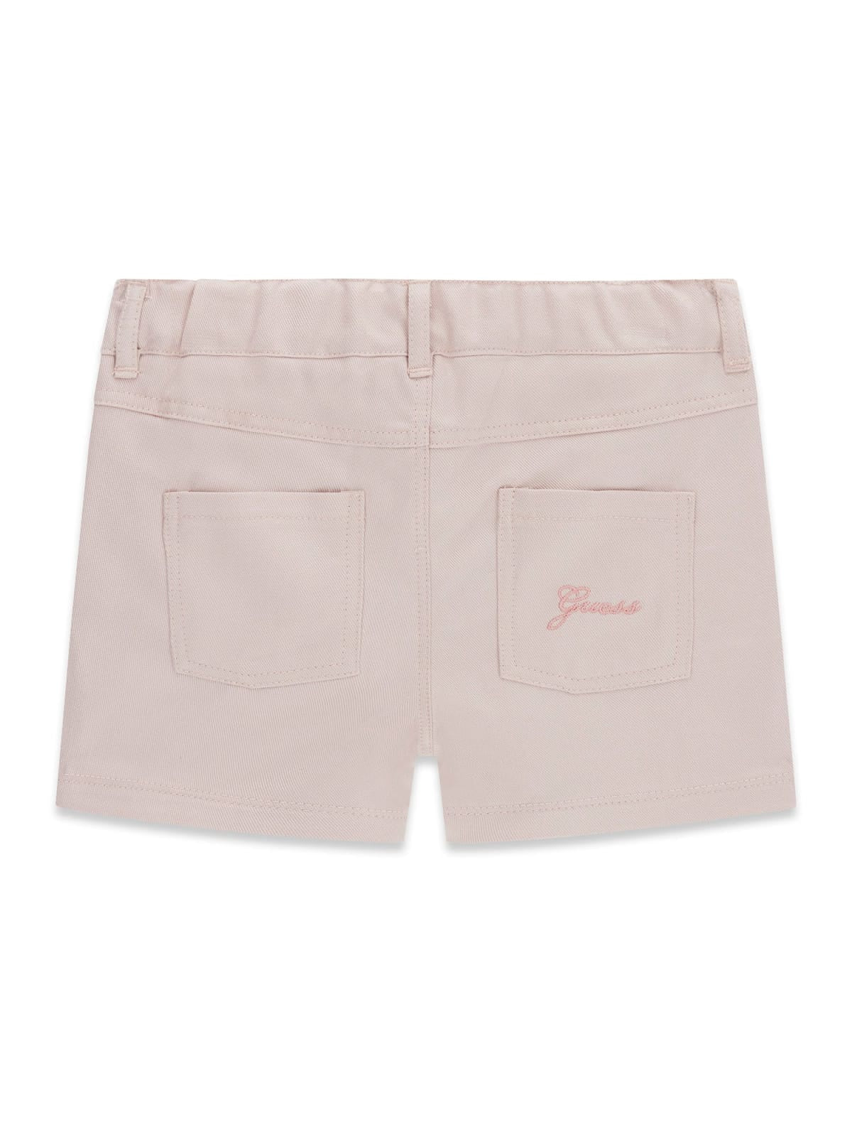 Guess baby meisjes korte broek oud roze denim