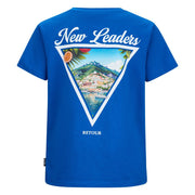 Retour jongens tshirt donker blauw Geerten