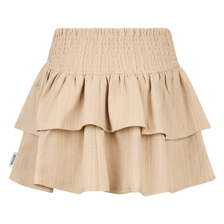 Retour meisjes skort beige Elsa