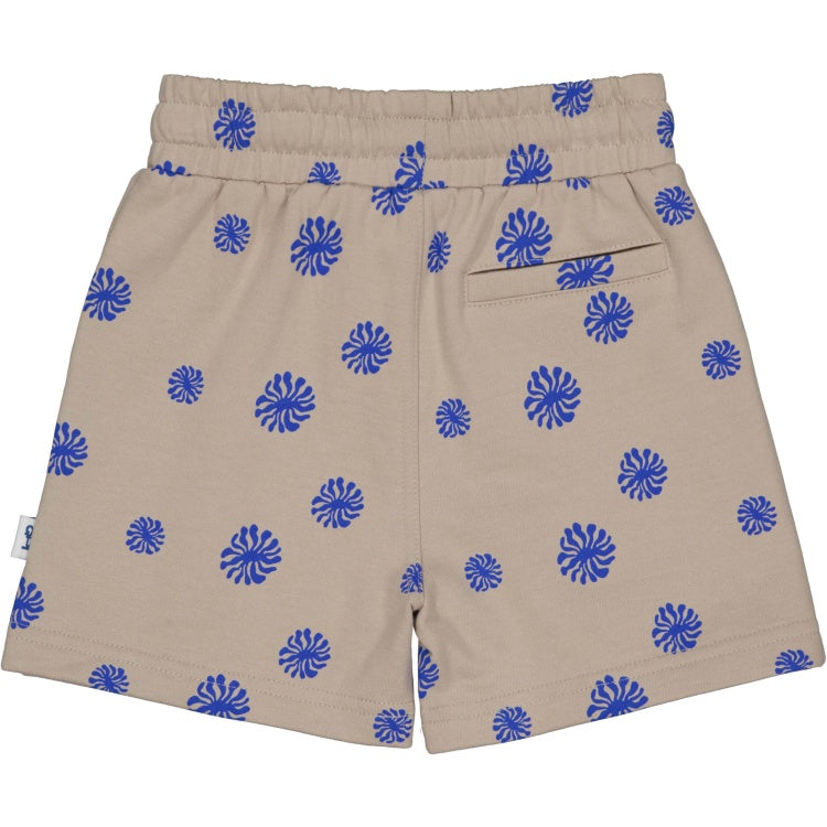 QPI baby jongens short beige blauw