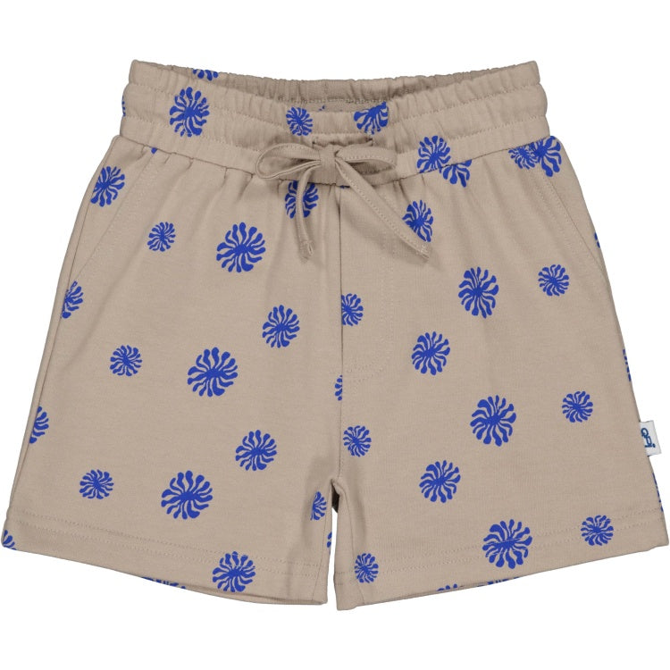 QPI baby jongens short beige blauw