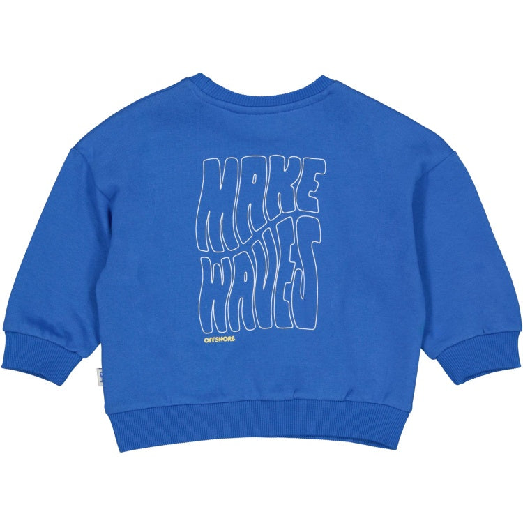 QPI baby jongens sweater licht blauw