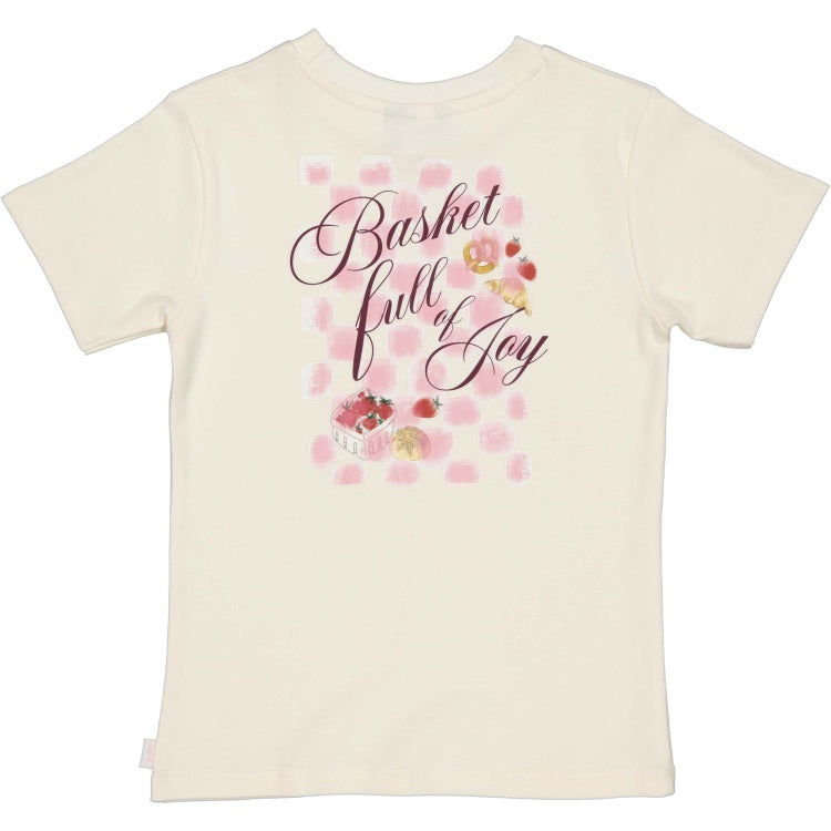 QPI meisjes tshirt wit fruit