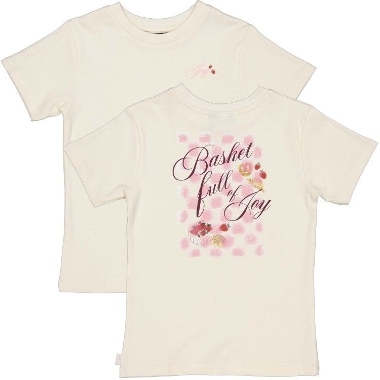 QPI meisjes tshirt wit fruit
