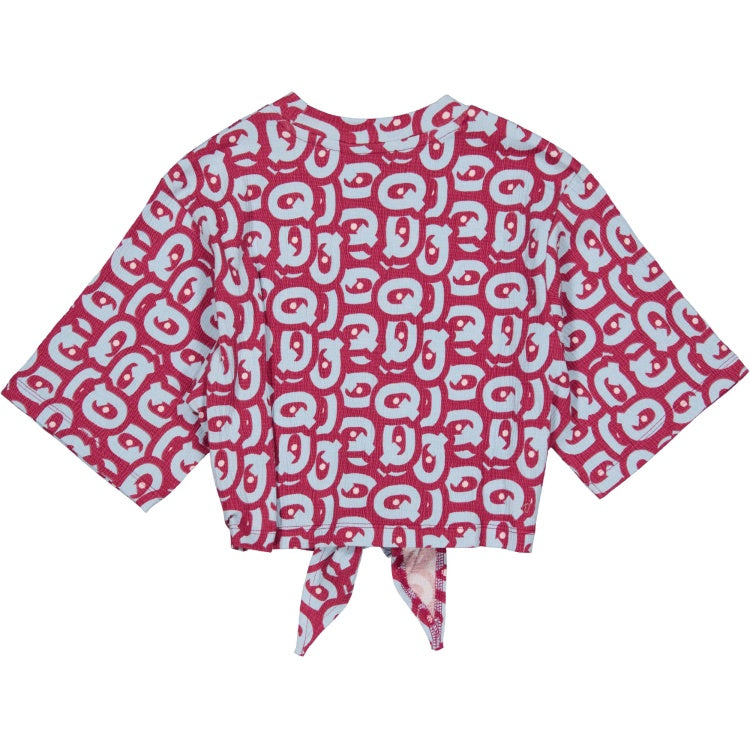 QPI meisjes shirt  donker roze