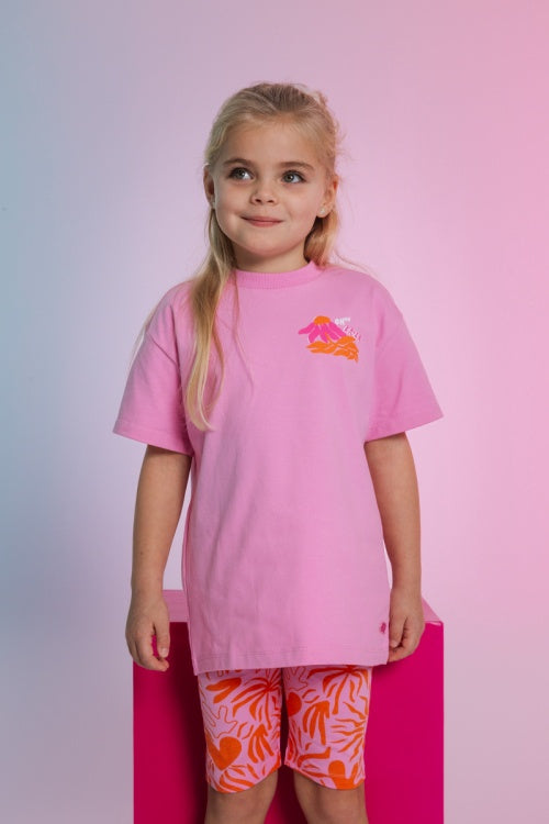 Quapi meisjes tshirt roze ohlala