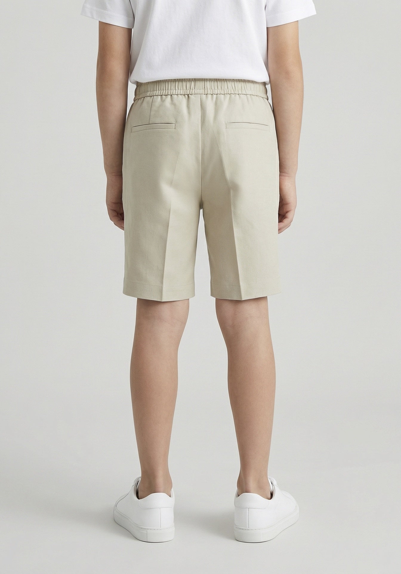Antony Morato korte broek linnen beige