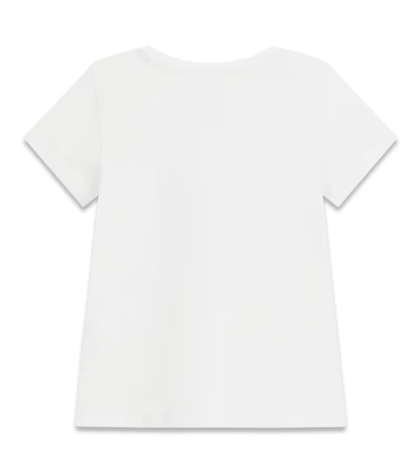 Guess meisjes tshirt wit bloem/vlinder