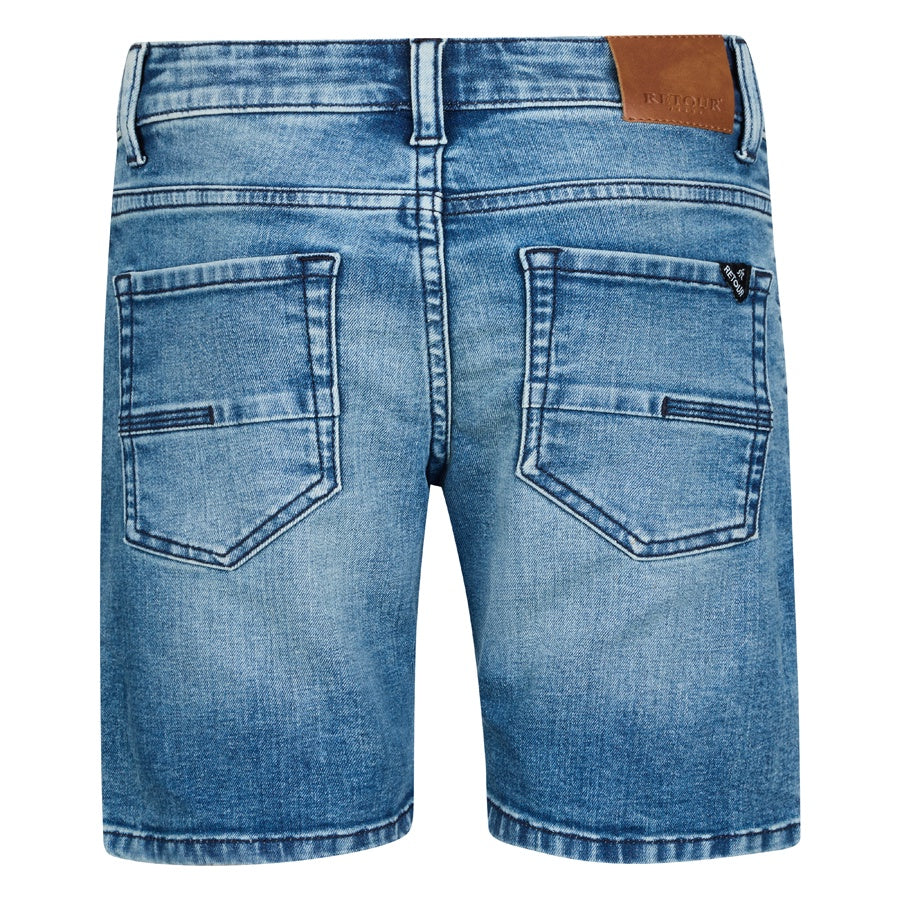 Retour jongens korte spijkerbroek blauw