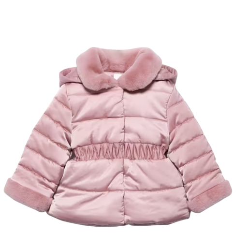 Abel & Lula Satin coat roze
