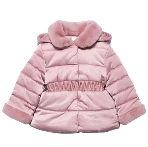 Abel & Lula Satin coat roze