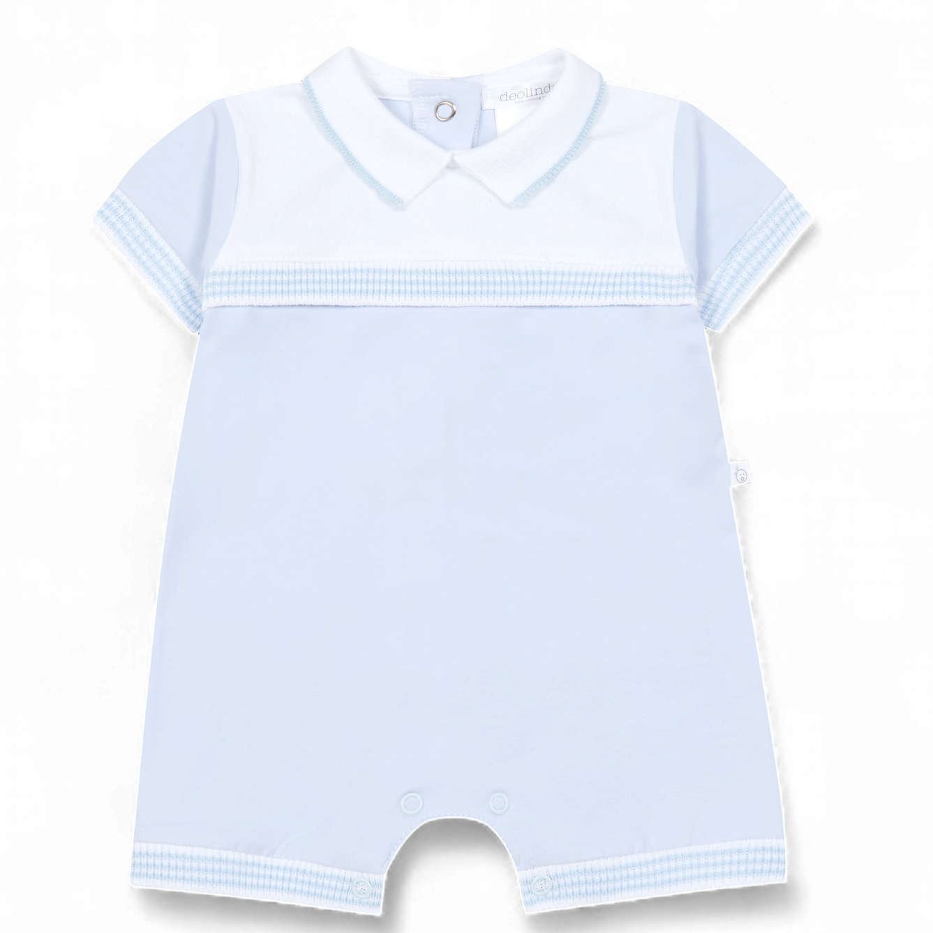 Deolinda baby jongens romper blauw