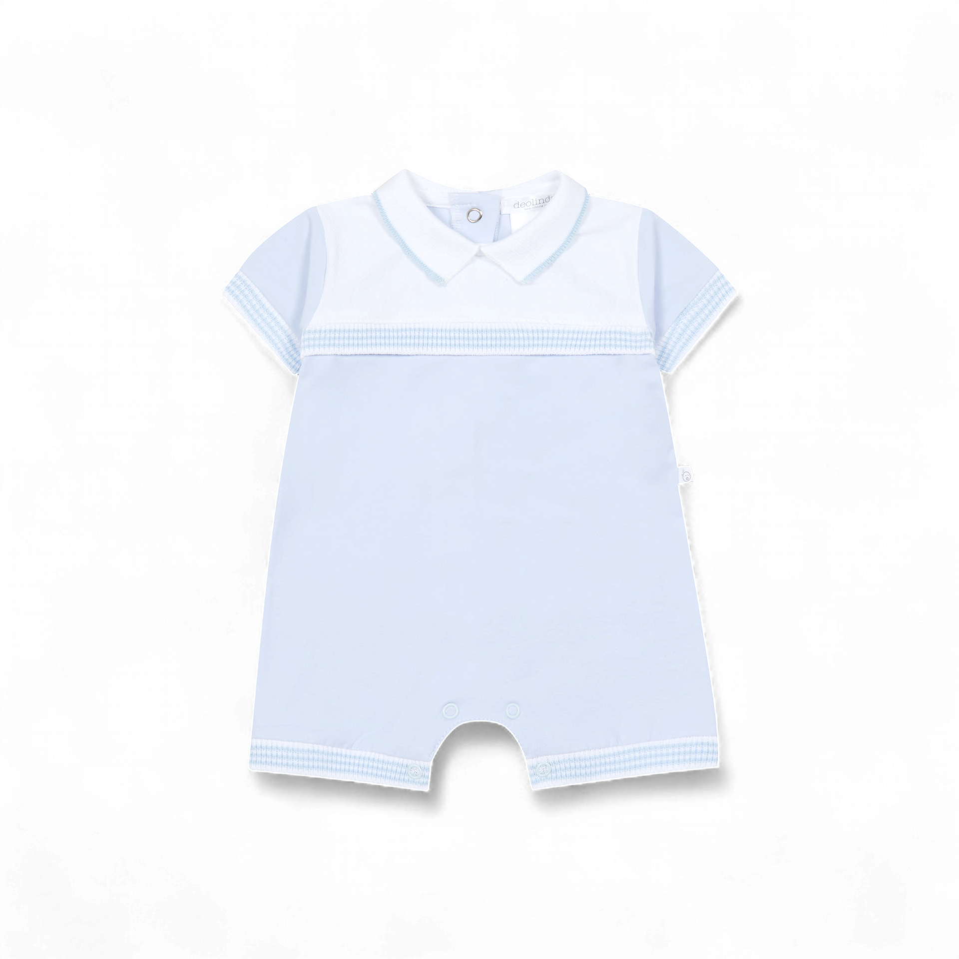 Deolinda baby jongens romper blauw