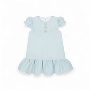 Deolinda baby en meisjes jurk licht blauw