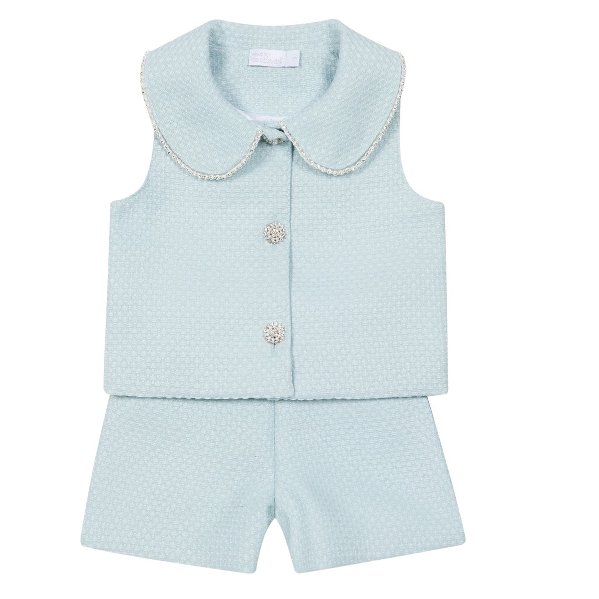 Deolinda baby en meisjes set licht blauw