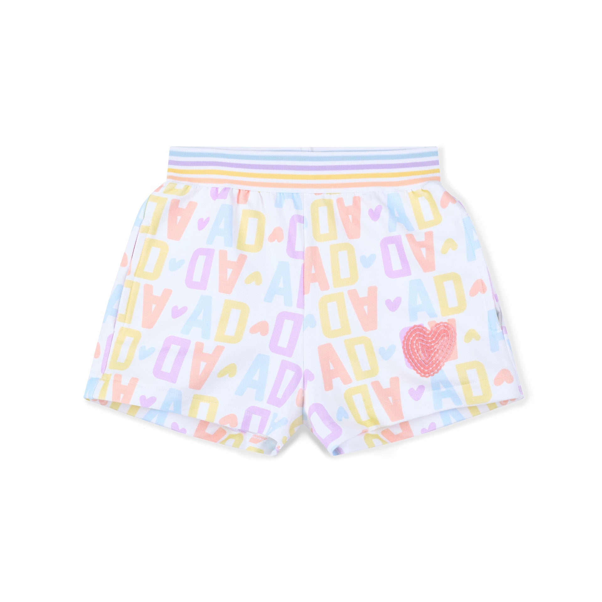 A'Dee Meisjes Set Short Sienna Initial Lemon Cake