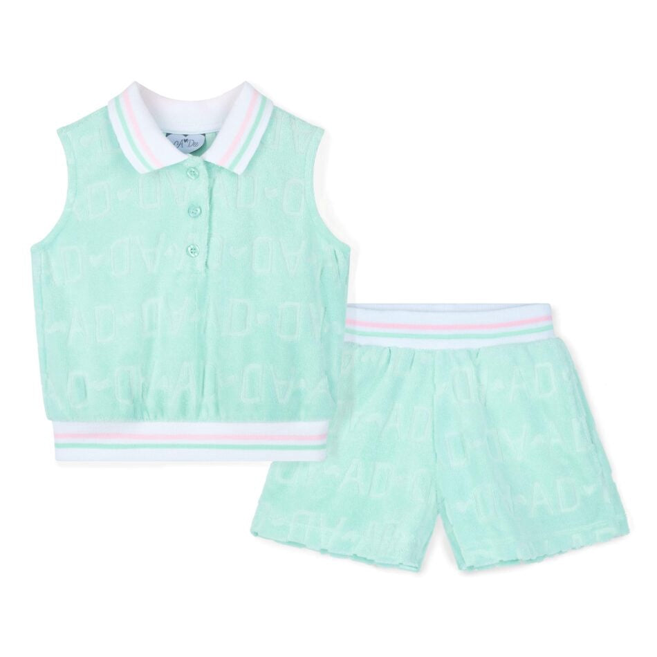 A’Dee Romi korte broek set (Miami Mint)