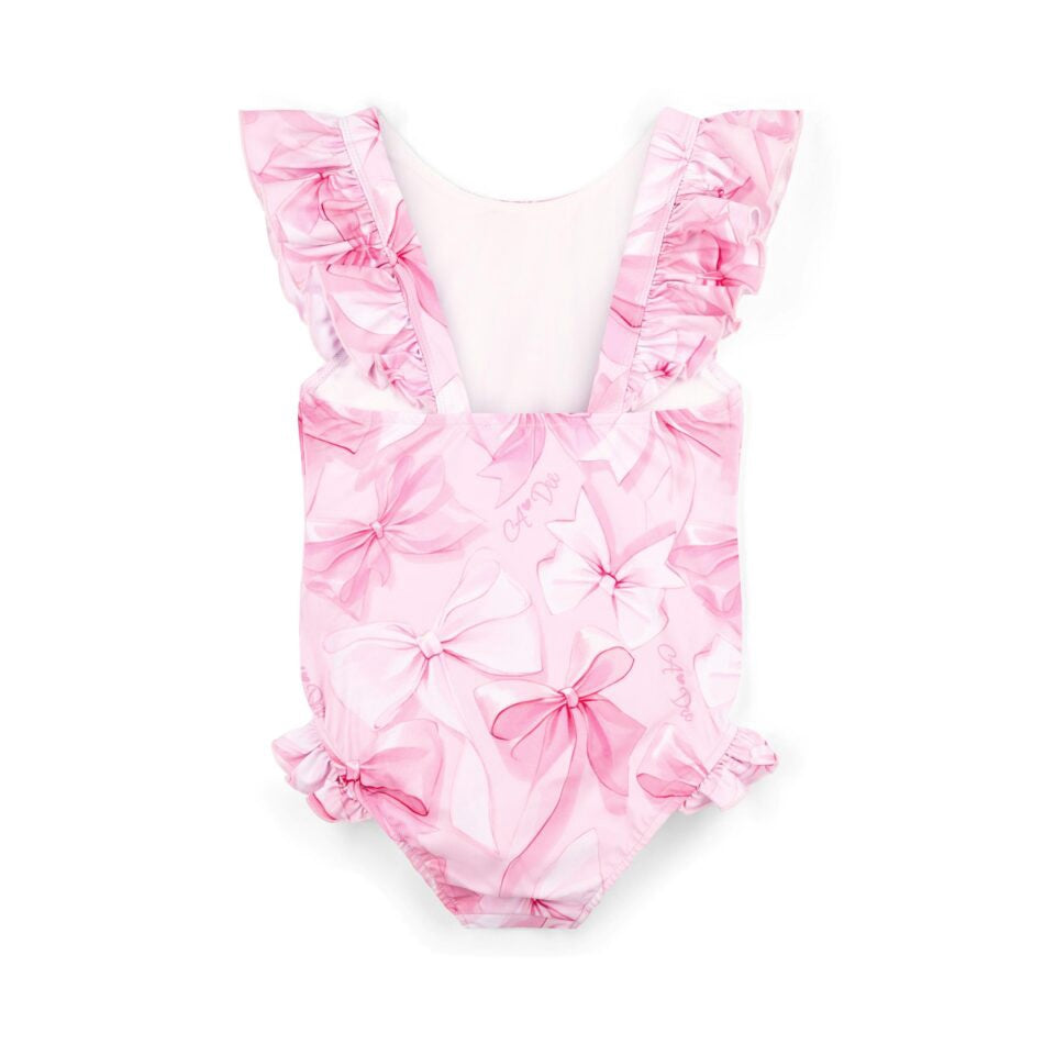 A’Dee Raya badpak met strik opdruk (pink blossom)
