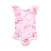 A’Dee Raya badpak met strik opdruk (pink blossom)
