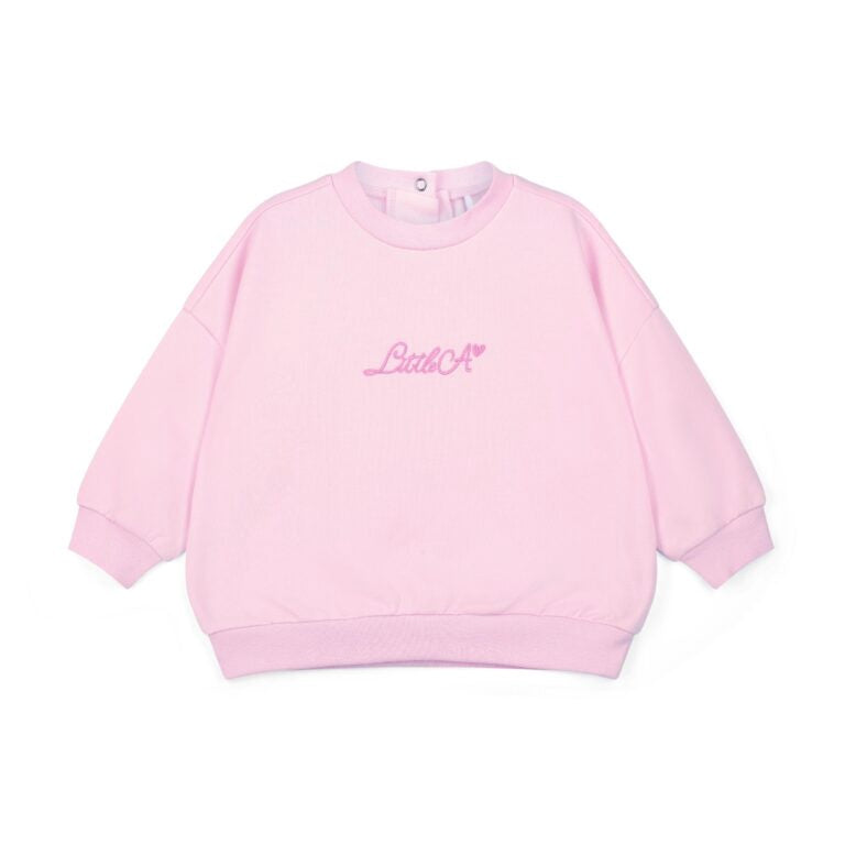 Little A Polly sweater set (Pink Blossom)