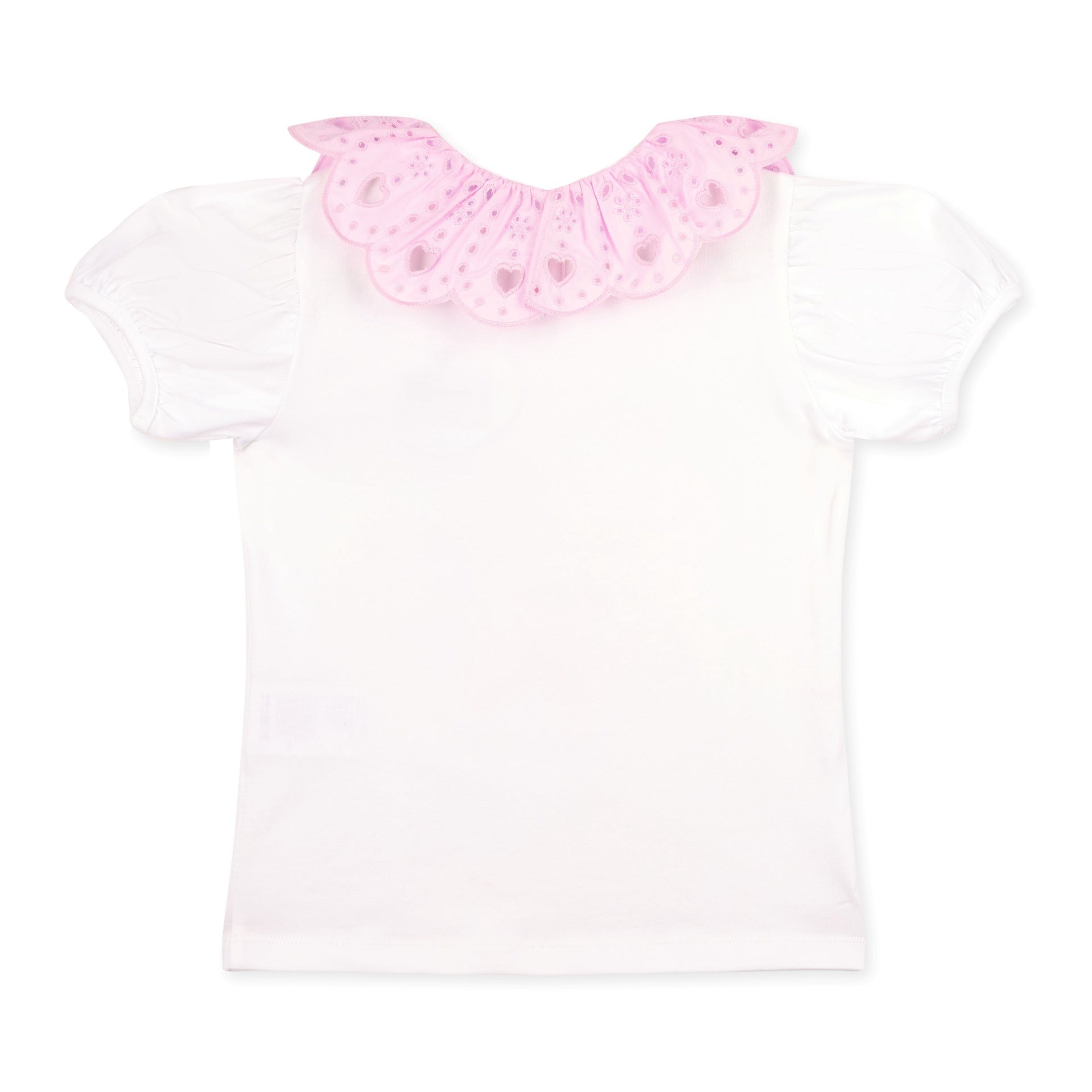 A'Dee Riri Meisjes Set Rok Strik Broderie (Bright White)